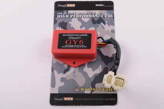 Комутатор (тюнінг) 4T GY6 50 (червоний) STAGE-9