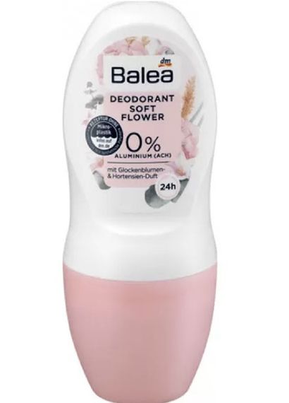 Шариковый дезодорант Balea Soft Flower 24h 50мл