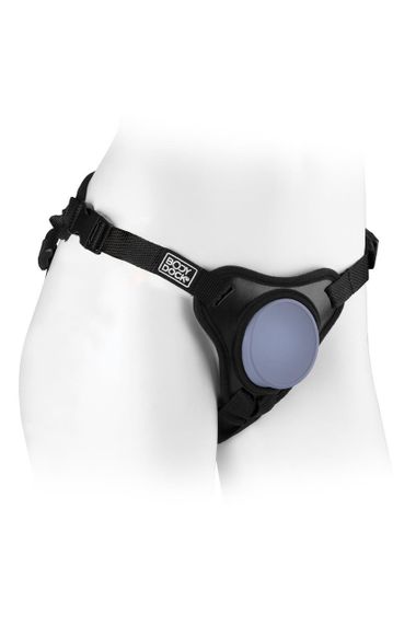 Трусики для страпона Pipedream Dillio Platinum черные sexstyle