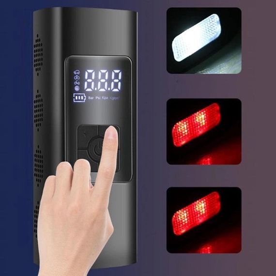Портативний акумуляторний компресор з LED-підсвіткою XPRO 101 (42003-16201_1294) | Зображення 6