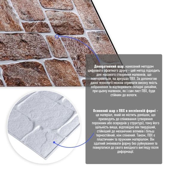 Декоративна ПВХ панель 960*480*4мм SW-00000581 | Зображення 1