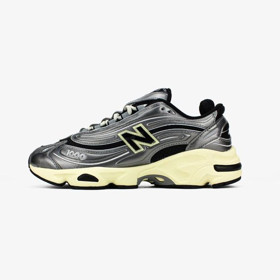 Кросівки весна літо New Balance сітка колір срібний метал | Зображення 3
