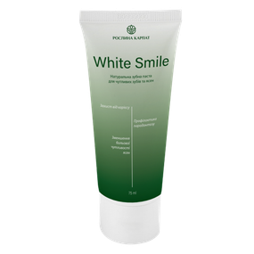 Зубная паста Растение Карпат White Smile 75 мл