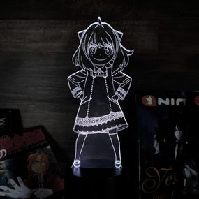 Акриловый светильник-ночник Anya SPY x FAMILY белый tty-n001756