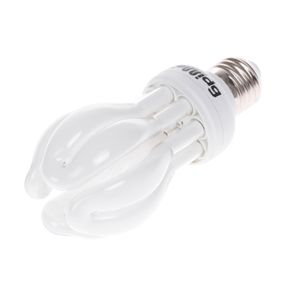 Лампа энергосберегающая E27 PL-4U 15W/840 MINI LOTUS Brille 220V