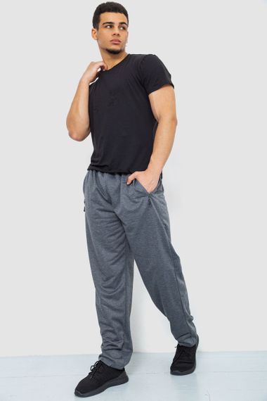 Спорт чоловічі штани, колір сірий, 244R41392 | Зображення 1