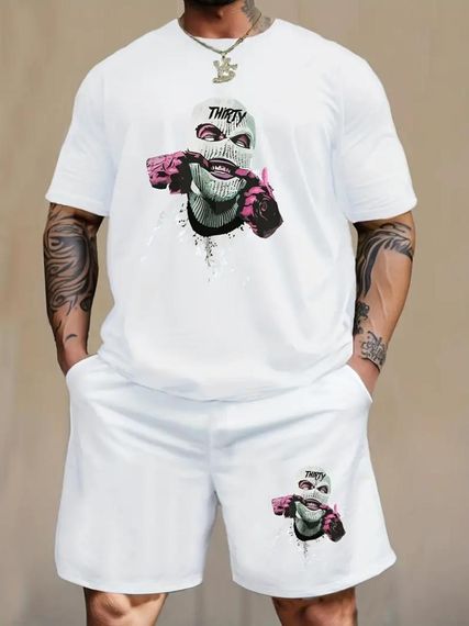 Комплект футболка та шорти ДТФ