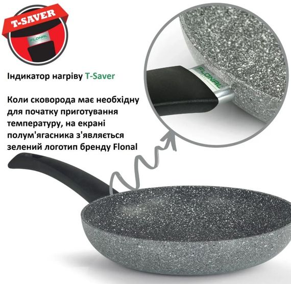 Сковорода Flonal Pietra Viva 32 см (PV8PS3270) | Зображення 4