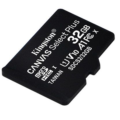 Карта памяти Kingston 32GB microSDHC C10 UHS-I R100MB/s (SDCS2/32GBSP) | Зображення 1