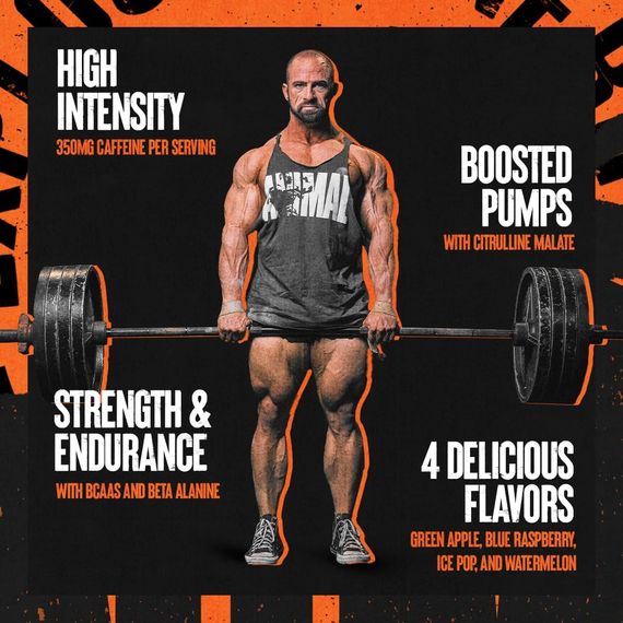 Передтренувальний комплекс Universal Nutrition Animal Fury 328 g (Watermelon) | Зображення 1