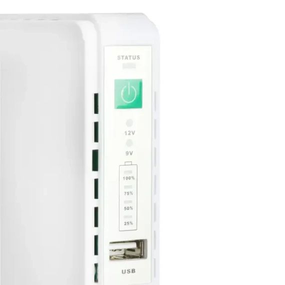 UPS для роутера та відеокамери з акумулятором – powerbank з виходом 5V, DC-9/12V, POE 15/24V | Зображення 3