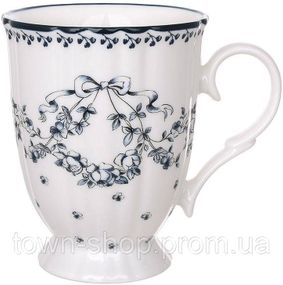 Набор 2 фарфоровые кружки "Vintage Blue" 400мл BD-498-349