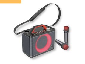 Портативна колонка XPRO BS57 валіза 30Вт, USB, SD, FM радіо, Bluetooth, 2 мікрофони, ДК (41912-BS57_2774)