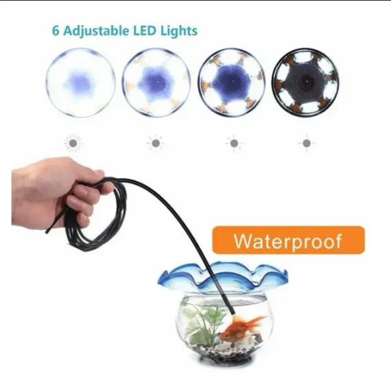 Камера Ендоскоп Android та PC Endoscope, гнучка USB-камера (100P) 5 м | Зображення 5