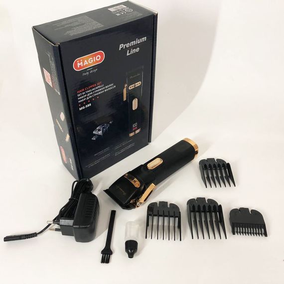 Машинка для стрижки Magio MG-588, Бритва тример для чоловіків, Машинка для стрижки голови | Зображення 5