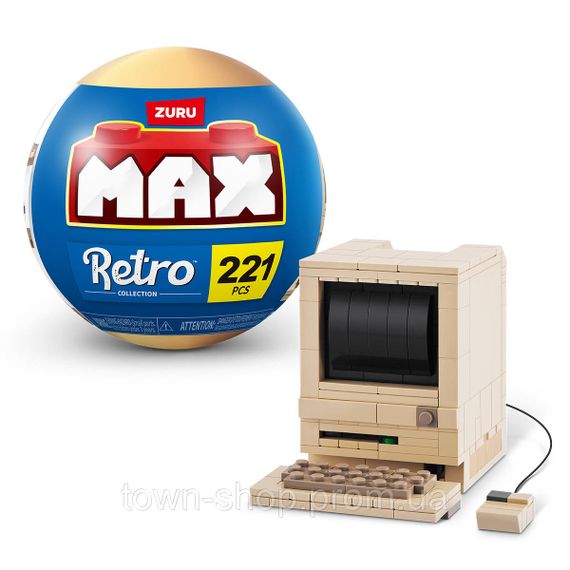 Конструктор в капсуле Max серии Retro S1 – Компьютер Макинтош
