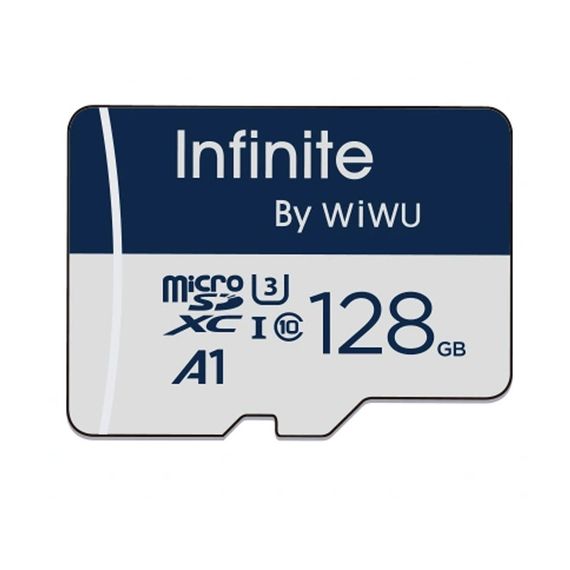 Карта памяти Wiwu Wi-FC004 Infinite Series (U3, C10) microSDXC Class 10 - 128GB (без адаптера) Blue