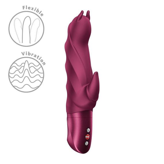 Вібратор Fun Factory Darling Devil Wine Red Sex Aura