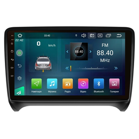 Штатна магнітола Cyclone C9-007 4+64Gb. DSP. CARPLAY. 4G Audi TT 2006-2014