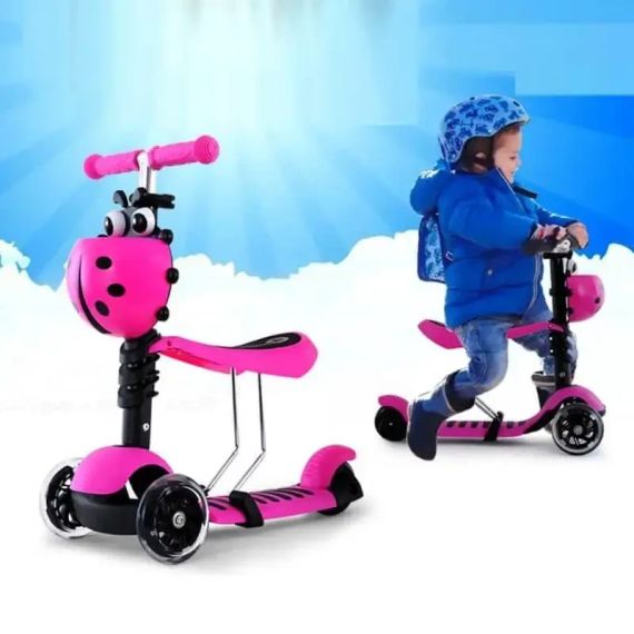 Дитячий самокат Best Scooter 5в1 Сонечко | Зображення 2
