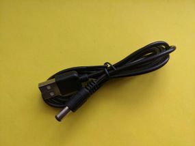 Кабель живлення USB DC 5.5x2.1 для роутера модему 5v-9vот Powerbank повербанка gpon onu термінал