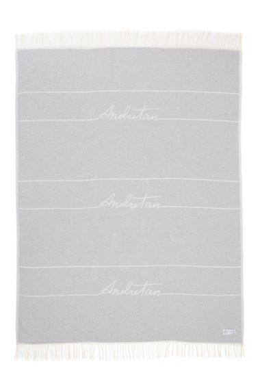 Плед SoundSleep by ANDRE TAN бавовняний 140х200 см сірий (51970708) | Зображення 3