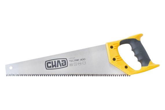 Ножівка для дерева 400 мм із пластиковою 2-компонентною ручкою ТЕСЛЯР СИЛА 3205231
