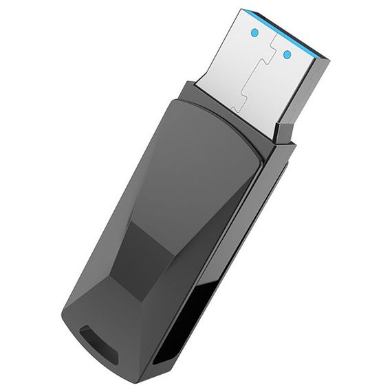 Флеш-накопитель Hoco UD5 USB 3.0 — 32GB Серый | Зображення 1