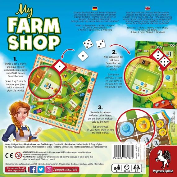 Настольная игра My Farm Shop (Моя фермерская лавка) | Зображення 6