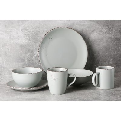 Тарілка Ardesto Lucca Soup 20 см Illusion Blue (AR2920BMC) | Зображення 1