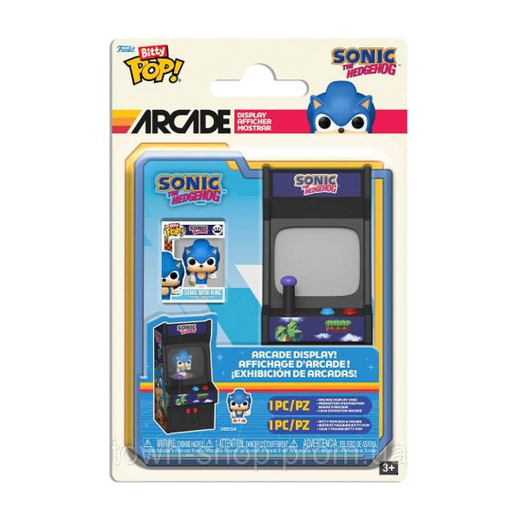 Игровой набор Bitty POP! Arcade серии Еж Соник - Еж Соник