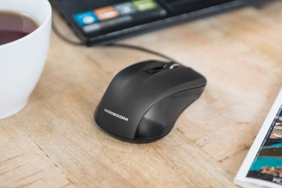 Мишка  Modecom MC-M9.1, 4кн., 1600dpi, чорна | Зображення 2