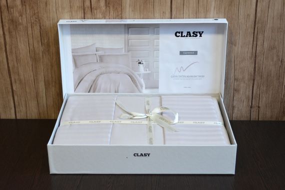 Постільна білизна Clasy Stripe Satin 200х220 Tas | Зображення 4