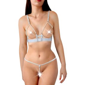 Сексуальний набір білизни Art of Sex - Sweet Angel, колір білий, XS-M