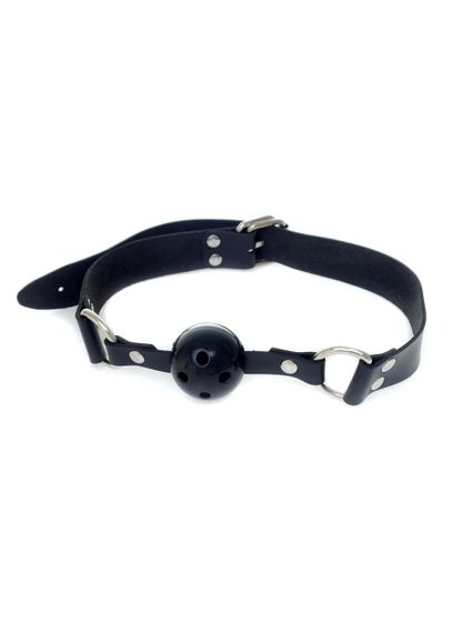 Кляп - Ball Gag Black - Fetish Boss Series Sex Aura | Зображення 3