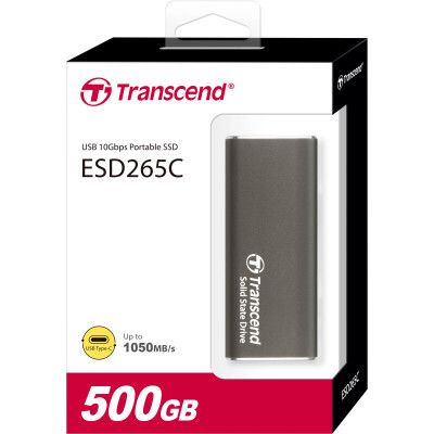 Накопитель SSD USB-C 500GB Transcend (TS500GESD265C) | Зображення 3