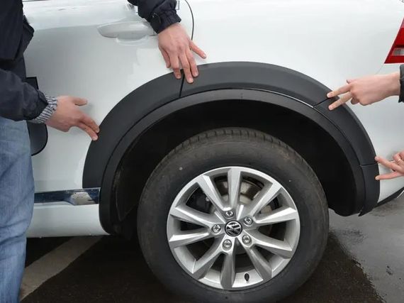 Расширители арок для Volkswagen Touareg 2010-2018 гг | Зображення 2