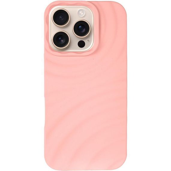 Чехол TPU MonoWave для Apple iPhone 16 Pro Max (6.9") Light Blue Pink | Зображення 1
