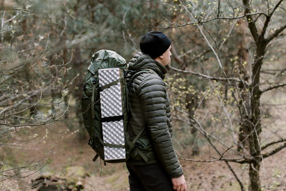 Рюкзак Tramp Expedition 75 л оливковий, Похідний туристичний рюкзак трамп для трекінгу, Рюкзак для походу і полювання | Зображення 5