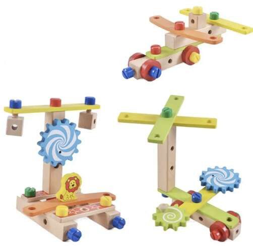 Дерев'яний стілець — конструктор Kruzzel 22506 | Зображення 2