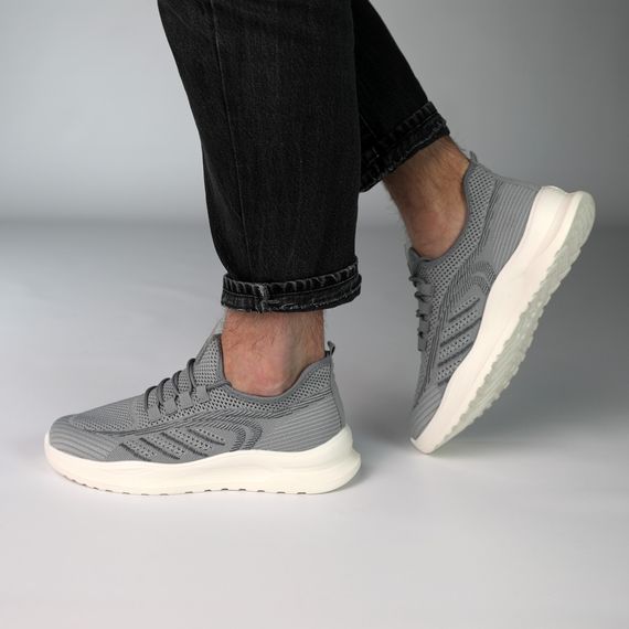 Кросівки чоловічі 591445 Сірі 41 42 43 44 45 46 | Зображення 9