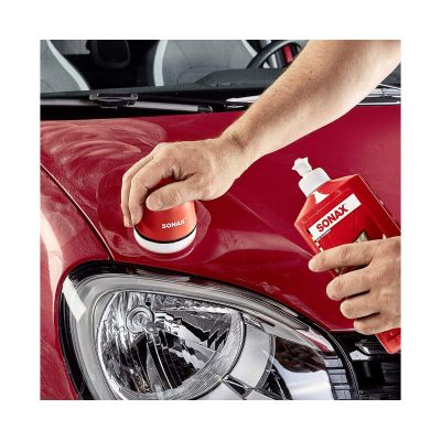 Автополироль Sonax Polish Wax Color NanoPro red 500мл (296400) | Зображення 2