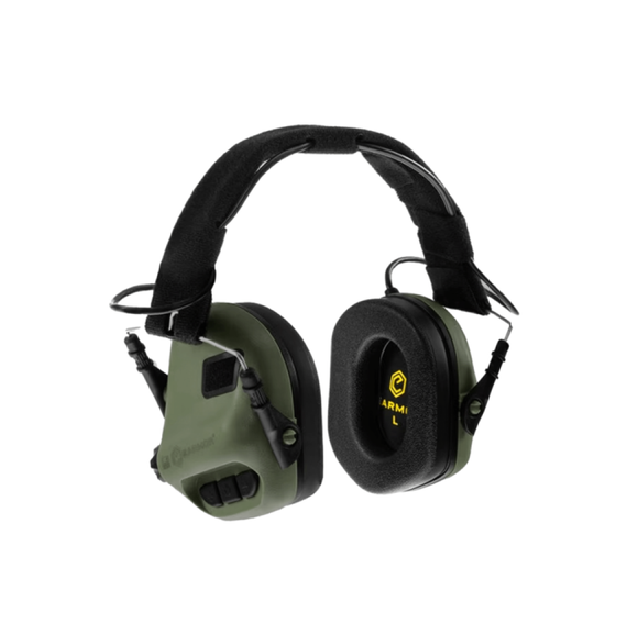 Тактичні активні навушники EARMOR M31 Gren+ кріплення чебурашки олива | Зображення 5