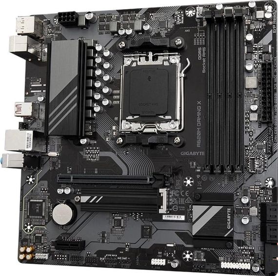 Материнська плата Gigabyte  A620M GAMING X sAM5 A620M 4xDDR5 M.2 HDMI DP mATX (A620M_GAMING_X) | Зображення 2