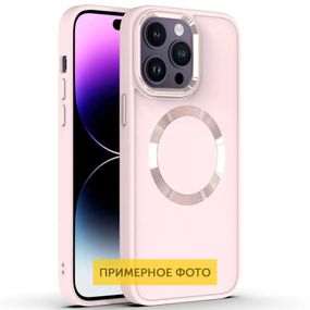 TPU чохол Bonbon Metal Style with MagSafe для Apple iPhone 14 (6.1")