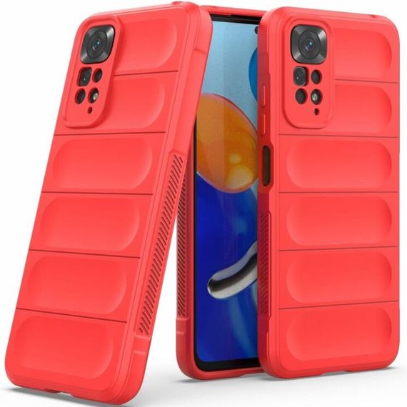Чохол силіконовий MagCase для Xiaomi Redmi Note 11 4G / 11s колір Червоний | Зображення 1