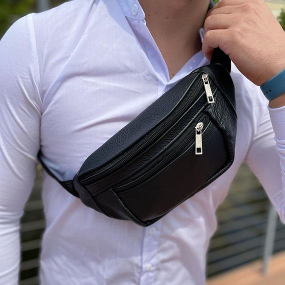 Шкіряна бананка. Найкраща якість на ринку. Модель: 36164 | Зображення 9