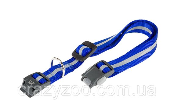 Ошейник для собак Ferplast Reflex C20/56 нейлоновый синий 2х36-56 см 75250325 | Зображення 1