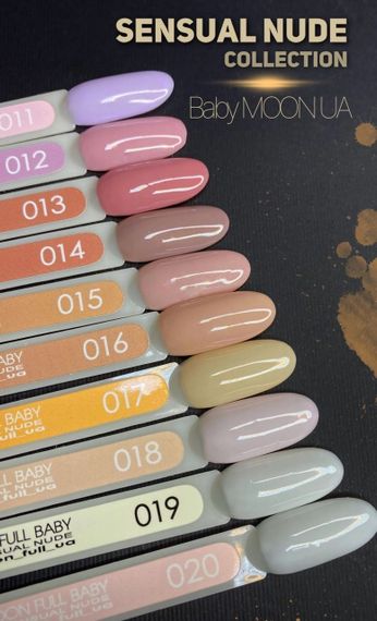 Гель-лак BABY MOON Sensual Nude №20 напівпрозорий молочний, 6 мл | Зображення 1