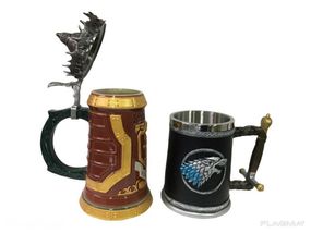 Подарочный набор Кружка Game Of Thrones House Lannister и Кружка Winter Is Coming Stark...
